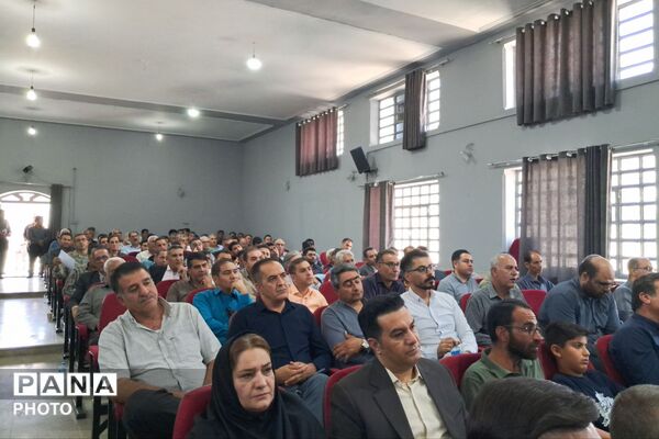 آیین تودیع و معارفه سرپرست آموزش و پرورش زرقان