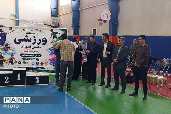 شور و نشاط ورزشی دانش‌آموزان پسر خراسان شمالی در قاب اختتامیه تابستانی