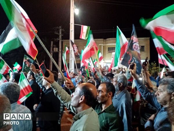 مردم فین هرمزگان با آرمان‌های انقلاب اسلامی