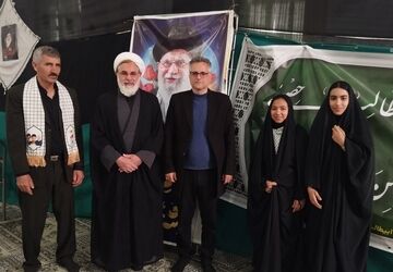 شکوه حضور مقتدرانه مردم جعفریه در صحنه