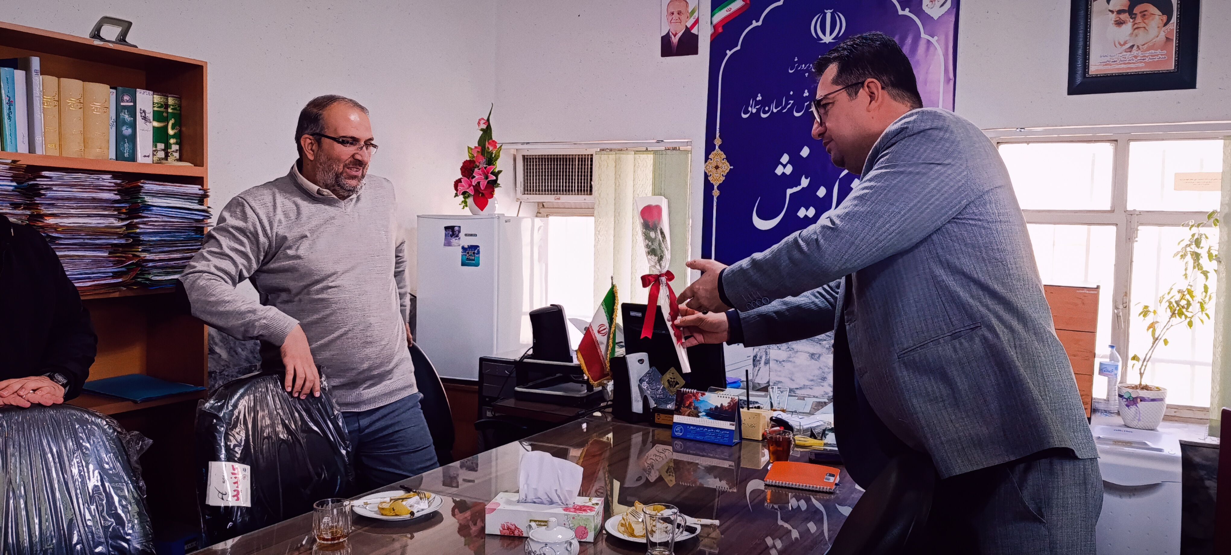 تقدیر از همکاران هسته گزینش اداره‌کل آموزش و پرورش استان خراسان شمالی 