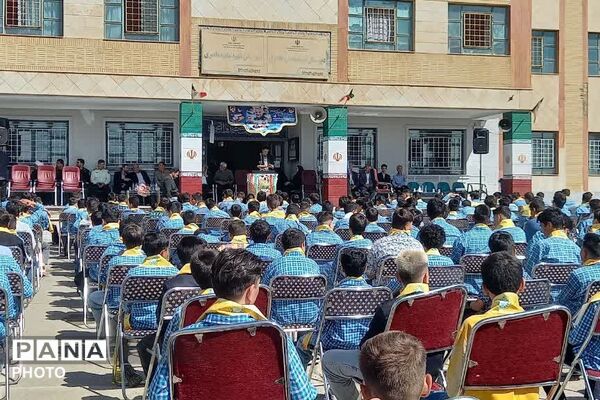 مراسم بازگشایی مدارس در شهر پرند