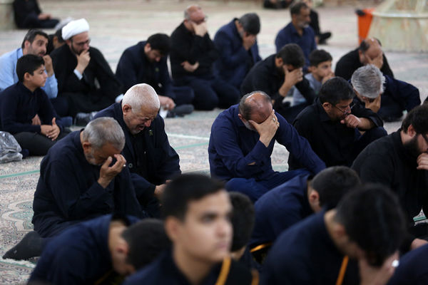 عزاداری سالروز شهادت امام جواد(ع) در حرم حضرت معصومه(س)