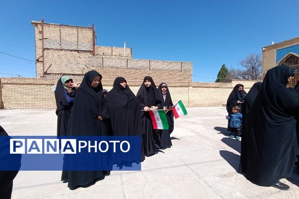 حضور پرشور مردم شهر تیتکانلو در راهپیمایی روز قدس 