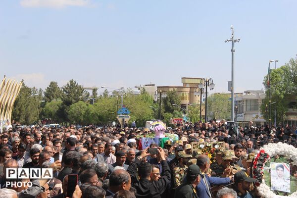 تشییع شهید وطن «مبین مولایی»