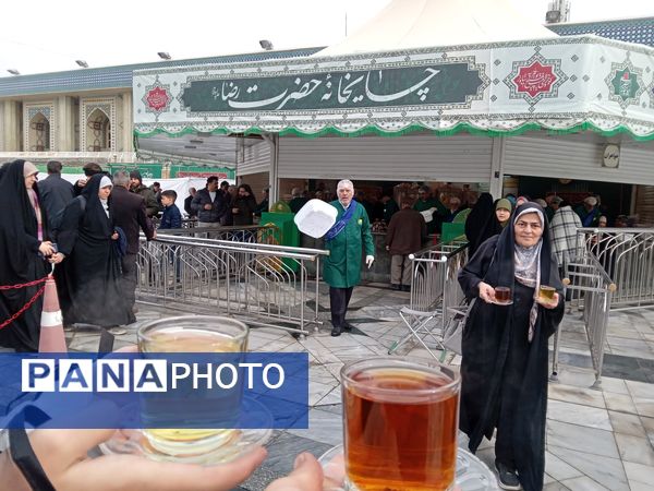 اردوی زیارتی و سیاحتی دارالقرآن سلسله الذهب در حرم مقدس امام رضا (ع)