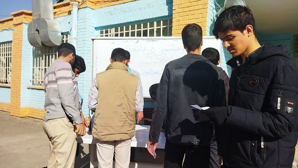 انتخابات شورای دانش آموزی در دبیرستان شاهد ابوذر غفاری نیشابور 