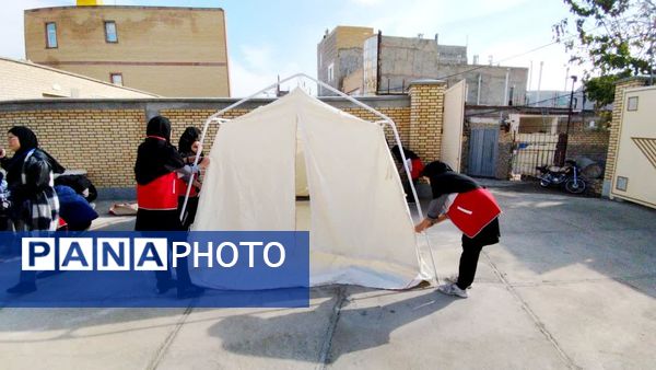 بیست و هفتمین مانور سراسری زلزله و ایمنی در مدارس شهرستان کلات