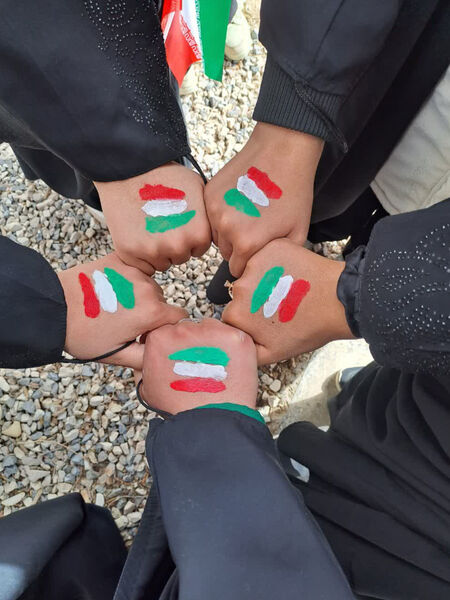 راهپیمایی پرشور ۲۲ بهمن ماه خرم‌بید