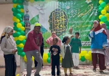 جشن نیمه‌شعبان در دهستان آبنمای رودان 
