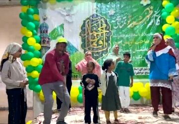 جشن نیمه‌شعبان در دهستان آبنمای رودان 