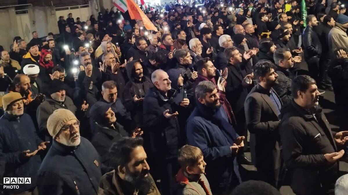 بیست و چهارمین تجمع مردم مشکین‌دشت در اجتماعات مردمی 