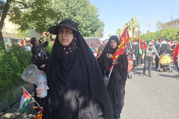 مراسم راهپیمایی جاماندگان اربعین حسینی در شیراز