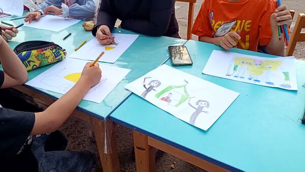برپایی موکب کودکان و نوجوانان عاشورایی کانون پرورش فکری در یاسوج