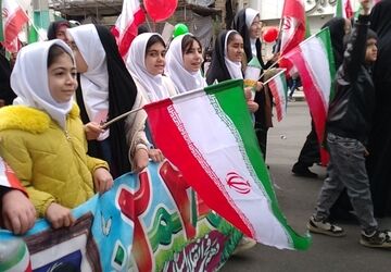 راهپیمایی یوم‌الله ۲۲ بهمن ماه در شهرستان قدس
