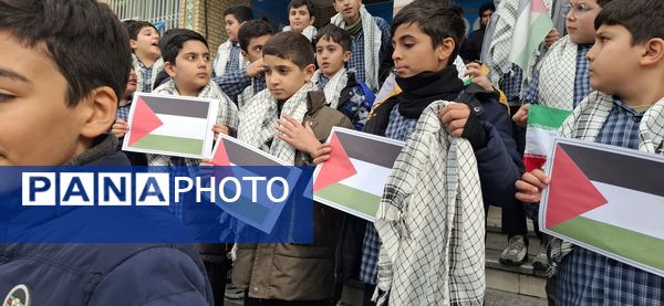 برپایی جشن طنین مقاومت در مدارس شهرستان قدس
