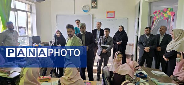 بازدید میدانی رئیس ستاد شاهد استان از دبستان شاهد شهدای دانش‌آموز کردکوی
