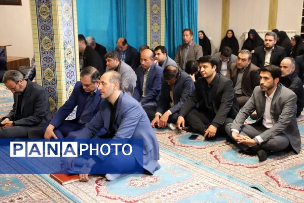 مراسم سالگرد ارتحال امام راحل در اداره‌کل آموزش و پرورش آذربایجان شرقی