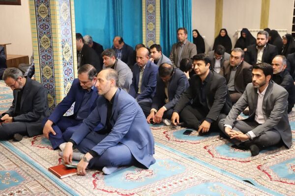مراسم سالگرد ارتحال امام راحل در اداره‌کل آموزش و پرورش آذربایجان شرقی