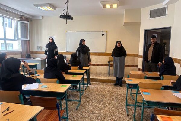 نظارت و ارزیابی مسئولین از  آمادگی و امکانات حوزه‌های امتحانات نهایی در ملارد  
