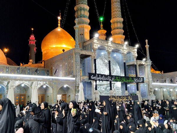 مراسم نخستین شب قدر در حرم حضرت معصومه(س)