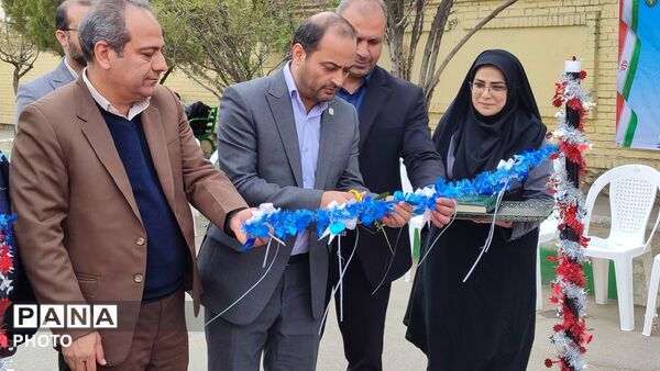 زمین تایل کورت والیبال در ناحیه ۷ مشهد به بهره‌برداری رسید