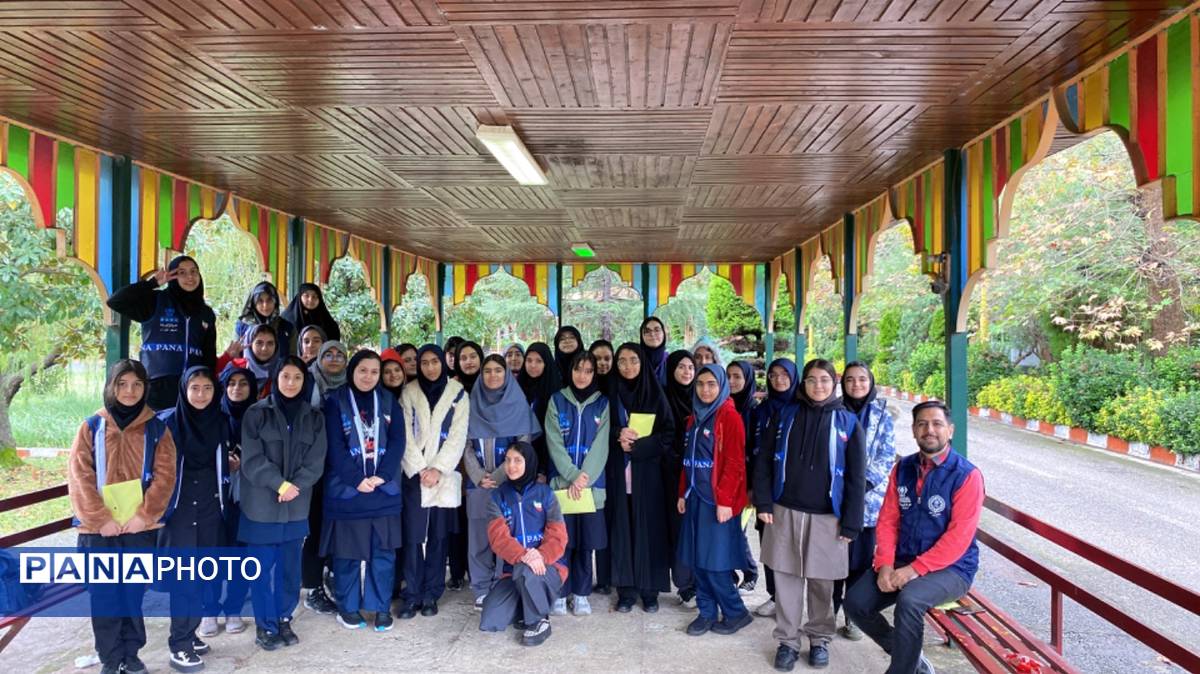 اردوی آموزشی دانش‌آموزخبرنگاران دختر پانا در اردوگاه شهید رجایی رامسر