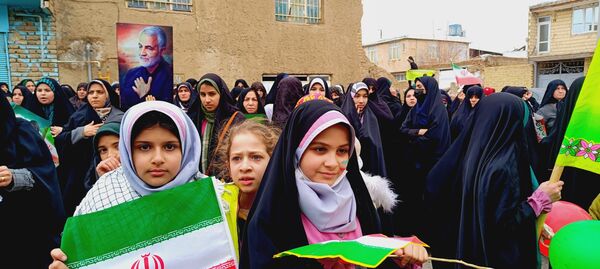 راهپیمایی ۲۲ بهمن در علی‌آباد