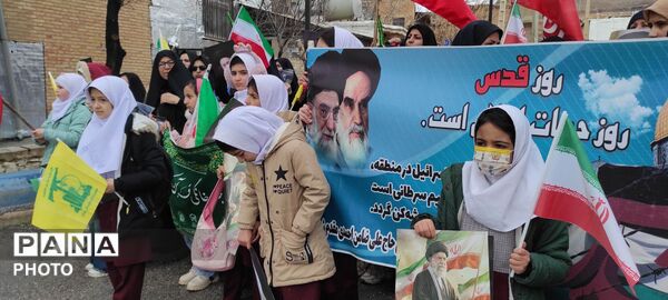 باران می‌بارید و دل‌ها می‌جوشید؛ دهه‌نودی‌های چلیچه در صفوف روز قدس