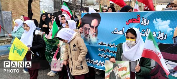 باران می‌بارید و دل‌ها می‌جوشید؛ دهه‌نودی‌های چلیچه در صفوف روز قدس