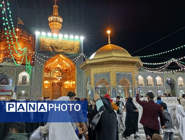 ولادت امام حسن مجتبی(ع) در حرم امام رضا(ع)