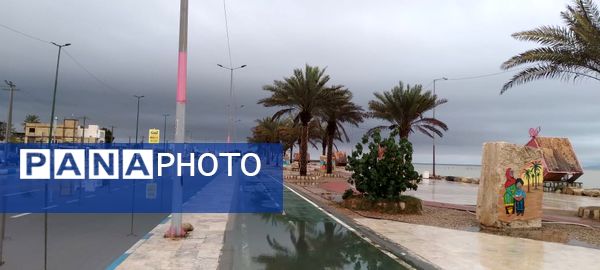 باران، چهره بندرعباس را تازه کرد