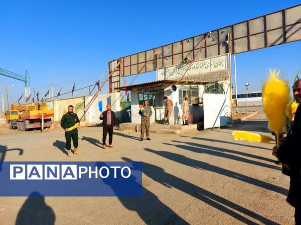 سفر دانش‌آموزان دختر ناحیه۶ مشهد به راهیان نور