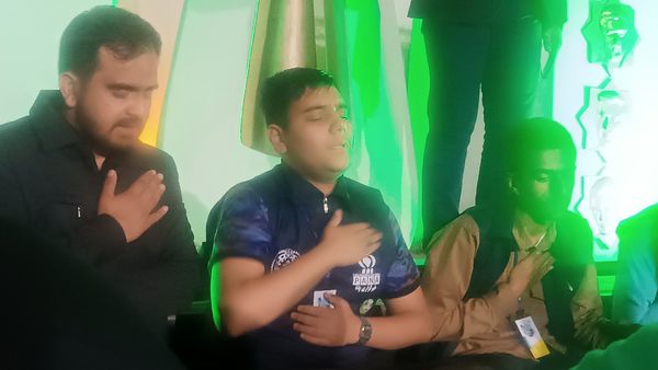 مراسم شب شهادت امام صادق(ع) در اردوی ملی پسران مسئله‌محور پانا