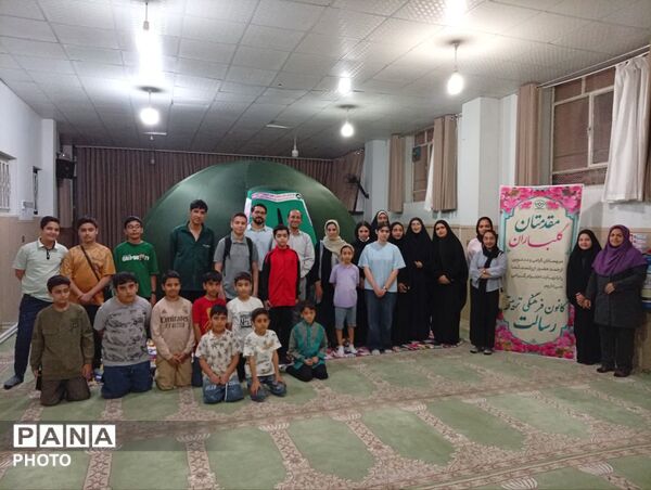 تجربه‌ای متفاوت زیر سقف افلاک‌نما در کانون رسالت ناحیه یک یزد