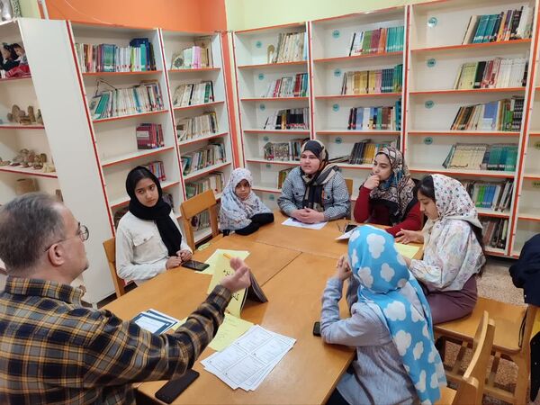 بازدید رئیس اداره کانون پرورش فکری کودکان و نوجوانان کاشمر از مدارس 