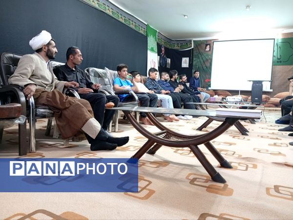 برگزاری جلسه هیات دانش‌آموزی انصارالمهدی شهرستان خانمیرزا