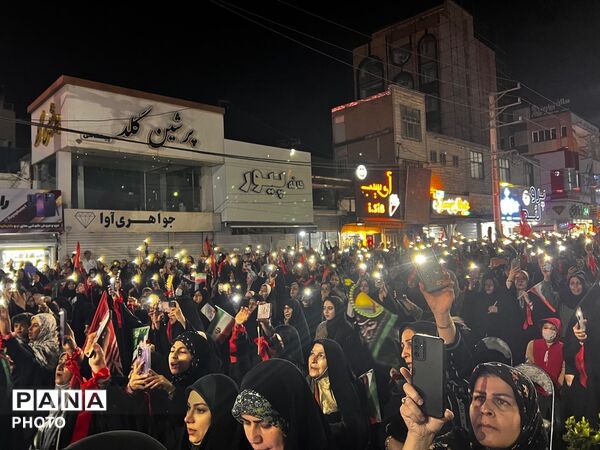 طنین «باید برخاست» در دویست و بیست و پنجمین شب تجمعات مردم ساوجبلاغ