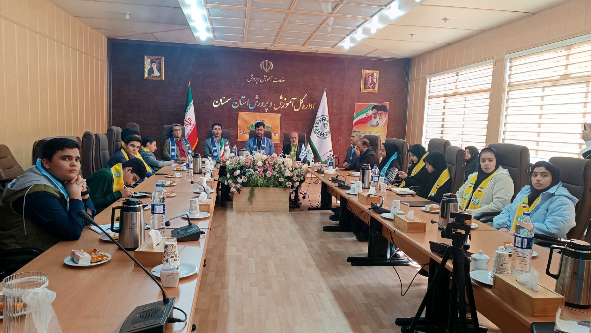 انتخابات مجمع اعضای سازمان دانش‌آموزی استان سمنان