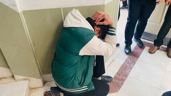 تمرین مقابله با بحران در هنرستان شهید باهنر باخرز