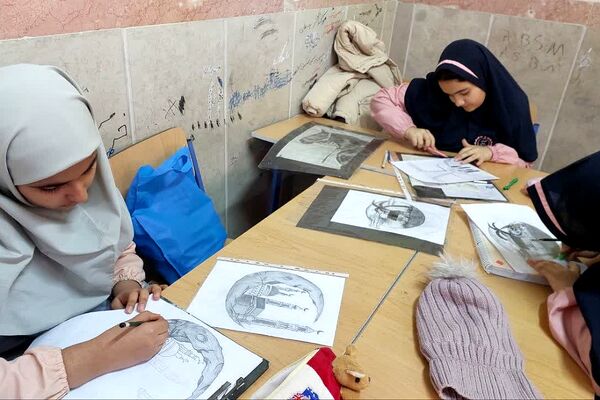 افتتاحیه مسابقات فرهنگی هنری امید فردا دختران در شهرستان ورامین