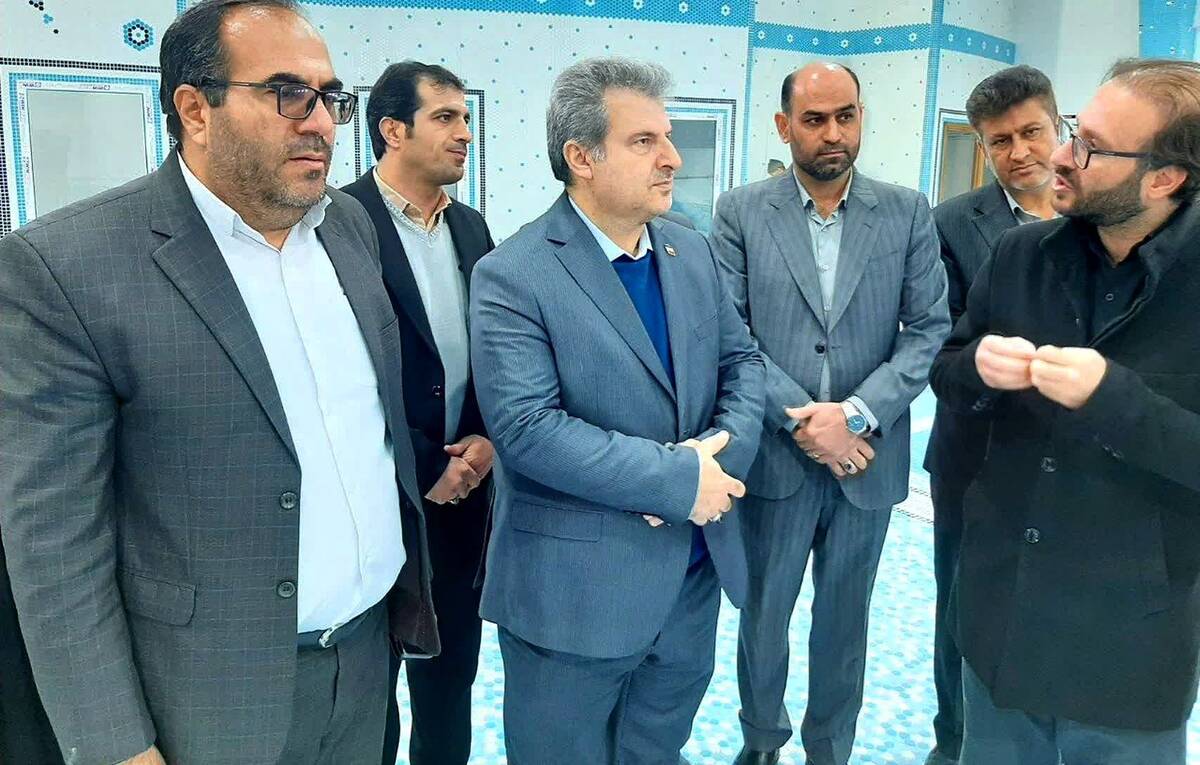 بازدید از  استخر دانش‌آموزی اسدآباد