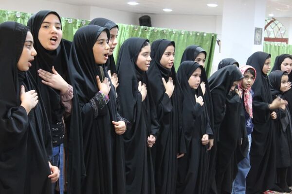 مجلس زینبی دختران قرآنی شهر درق 