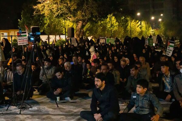 صدای فلسطین در مشهد؛ گردهمایی بزرگ همبستگی