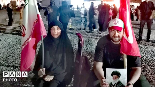 وداع باشکوه مردم «فجر» با دو شهید حادثه تیراندازی سرافرازان