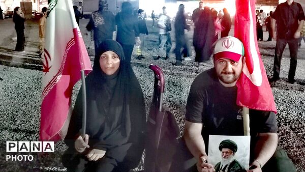 وداع باشکوه مردم «فجر» با دو شهید حادثه تیراندازی سرافرازان