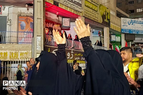  اجتماع اقتدارآمیز مردم ملارد در شب ۱۰۱ با شعار «الوعده وفا»