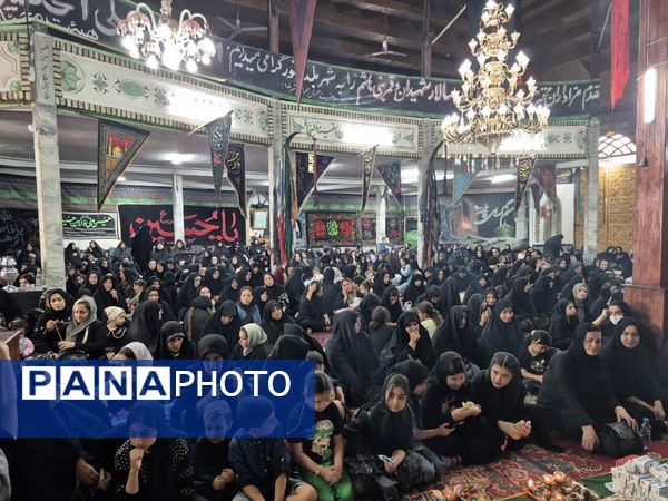 مراسم شیرخوارگان حسینی در بلده