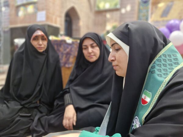 دختران، مهمانان عاشقانه اعتکاف