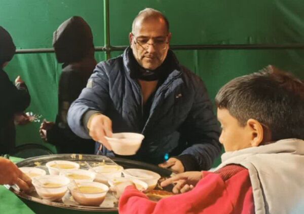 برپایی ایستگاه صلواتی شهرداری و شورای اسلامی شهر کاشمر